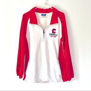 Champion Heritage Cornell White Red Sweatshirt